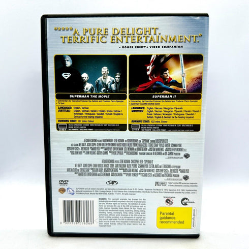 Superman The Movie & Superman II (2) Double Feature (DC Comics) - DVD